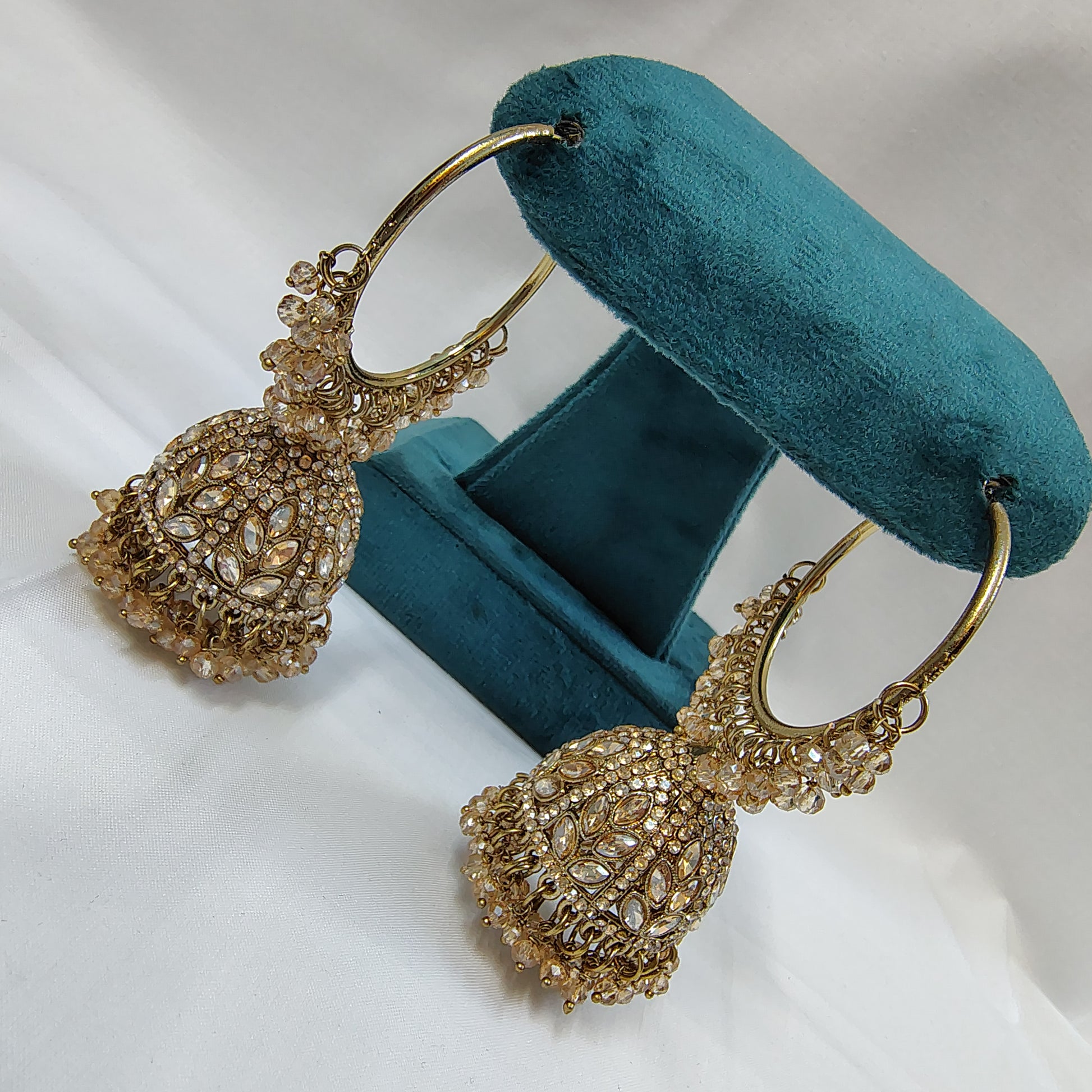 Imperial Glow Mirror Jhumka