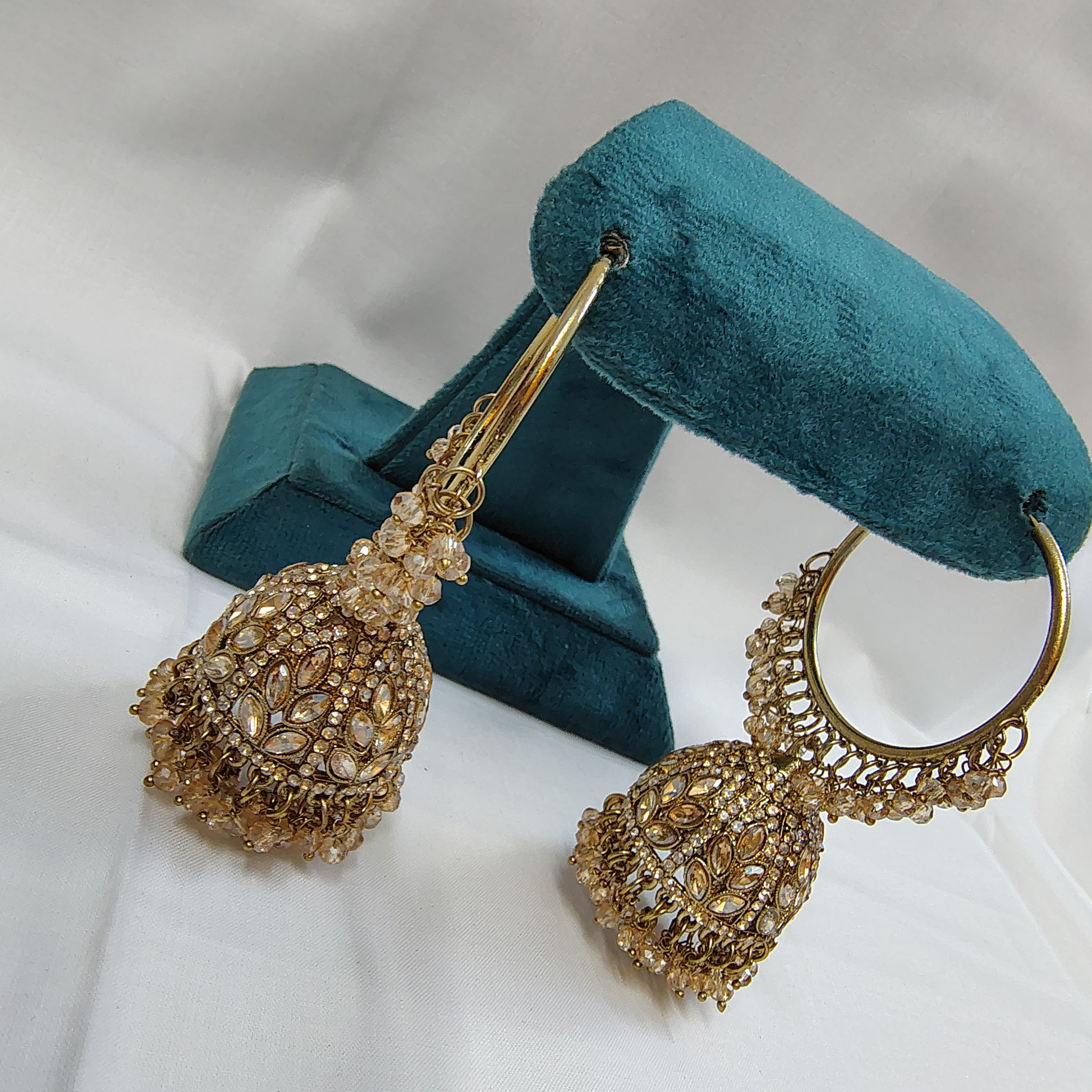 Imperial Glow Mirror Jhumka