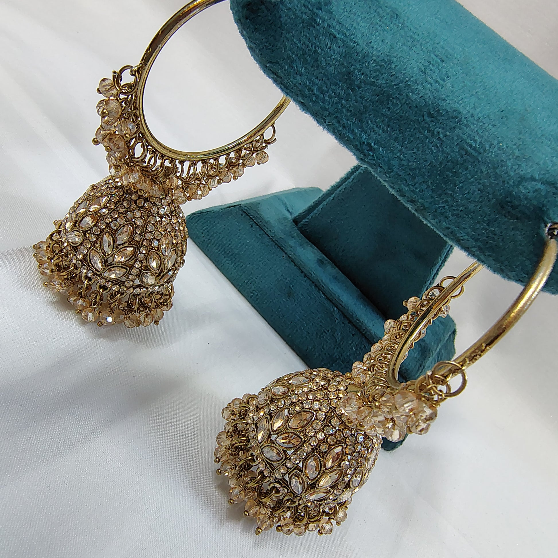 Imperial Glow Mirror Jhumka