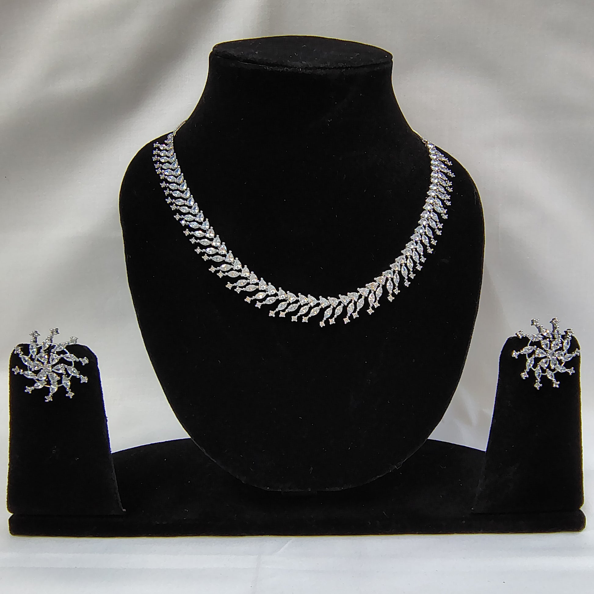 Celestia Marquise Sparkle Set - Silver