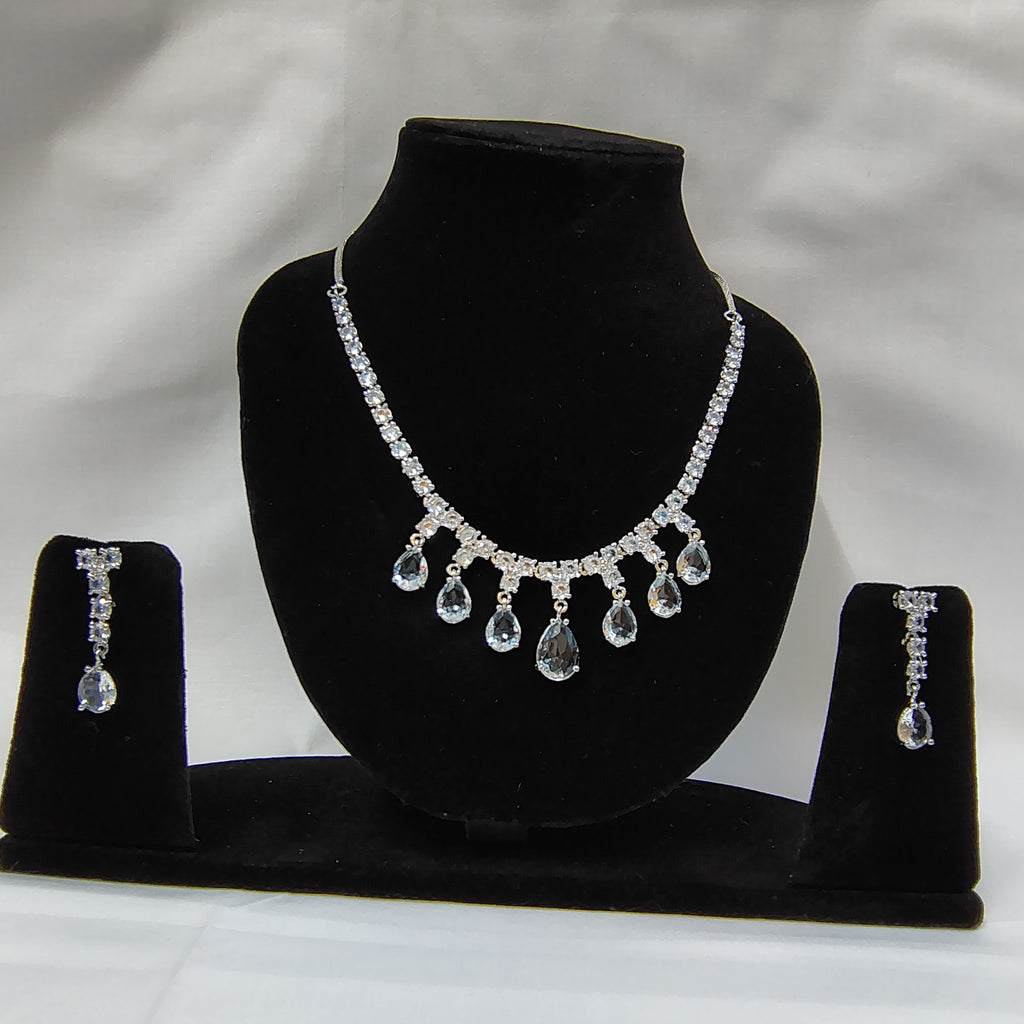 Crystal Cascade Teardrop Set