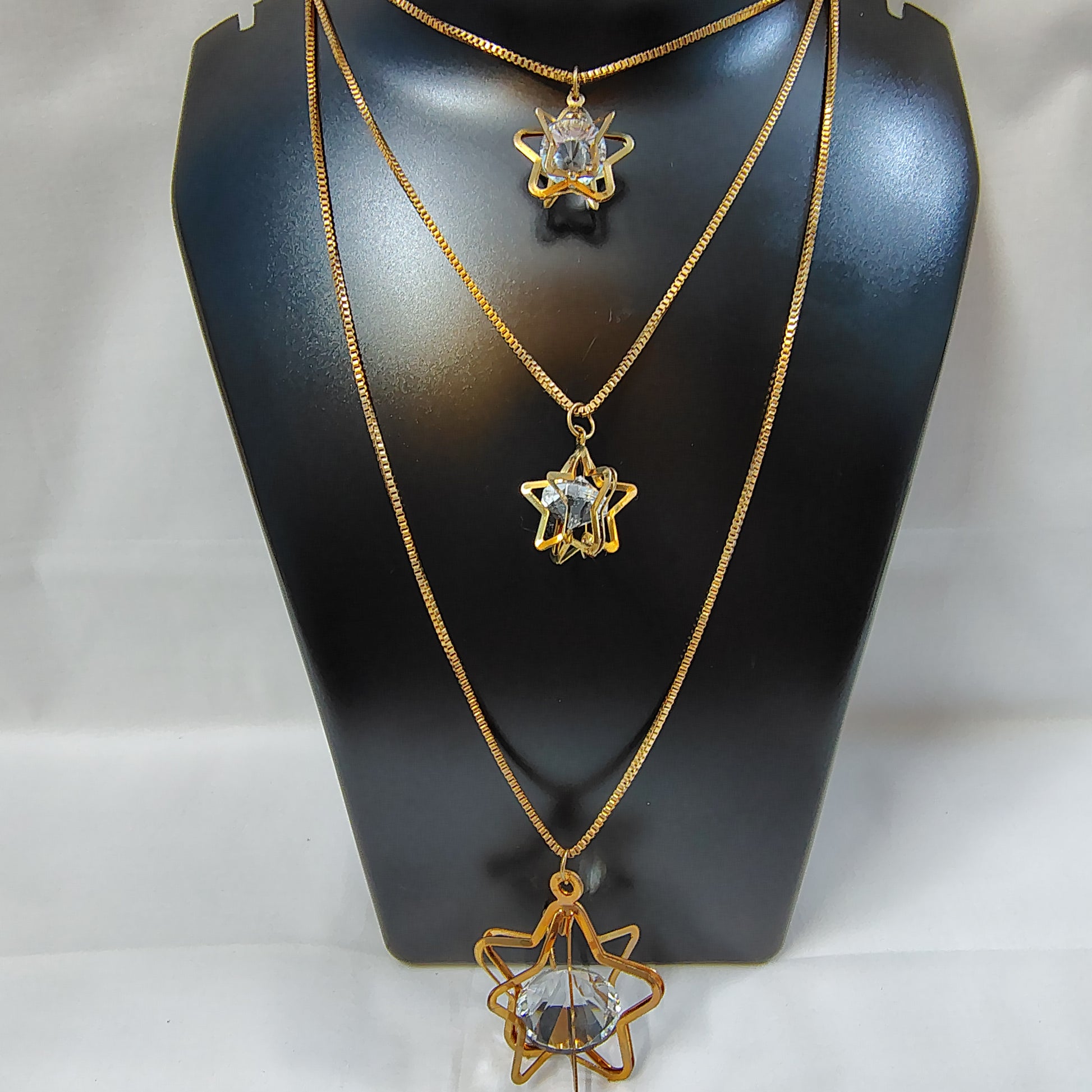 Celestial Spark Star Pendant Set