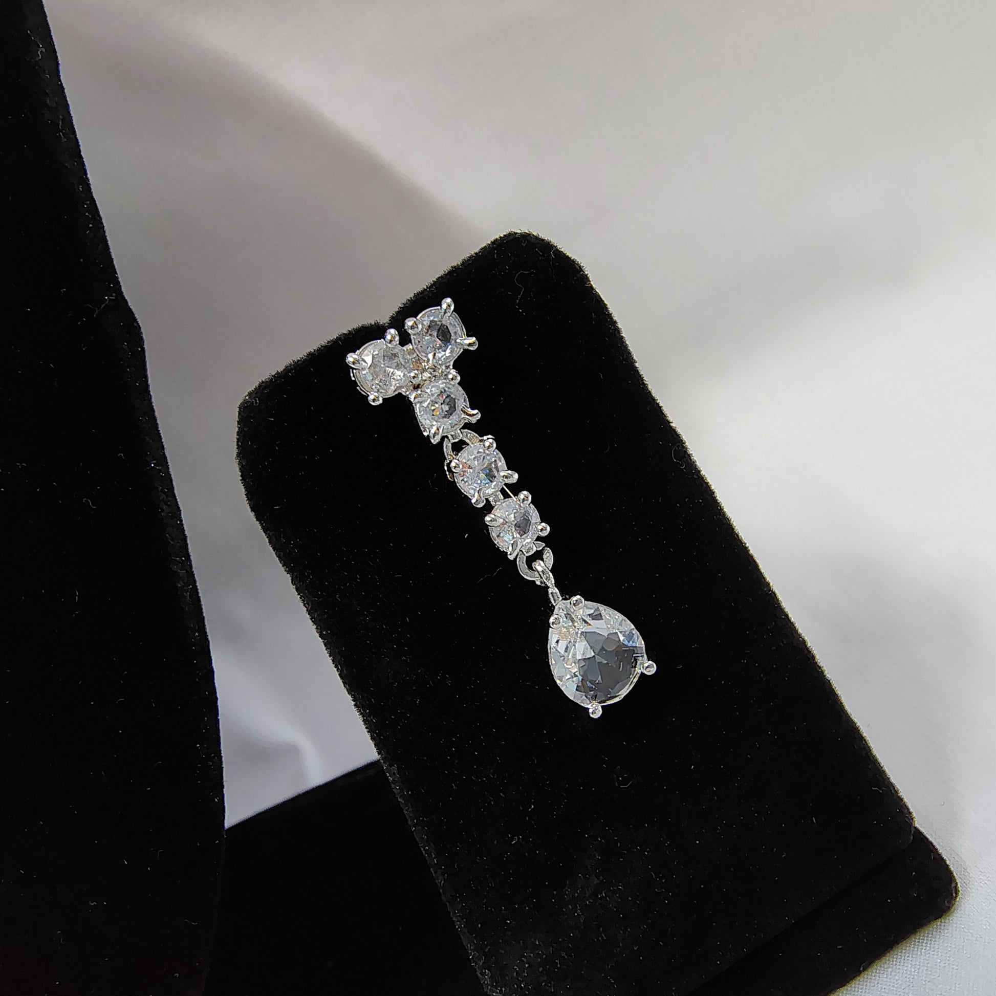 Crystal Cascade Teardrop Set