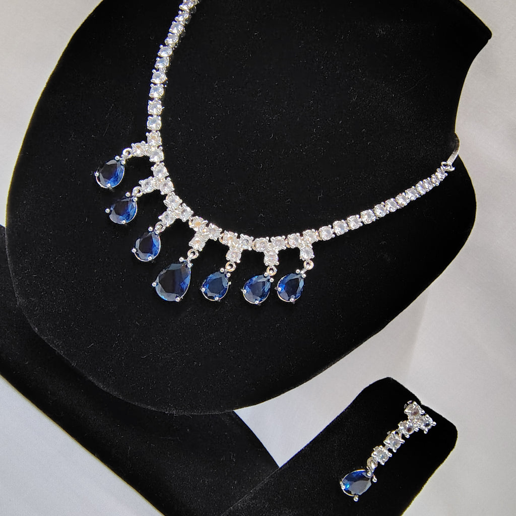 Blue Mirage Teardrop Set