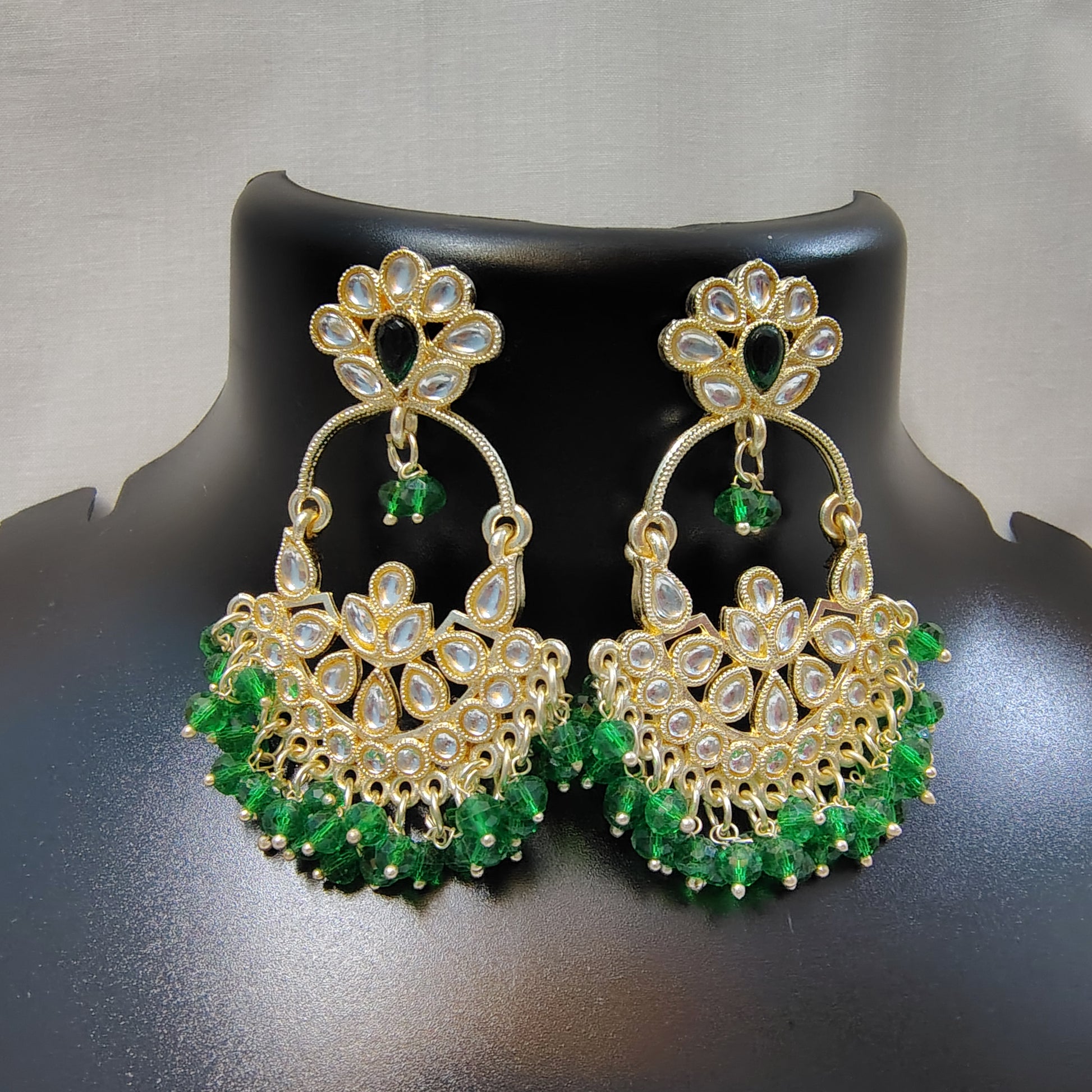 Radiance Kundan Hoops