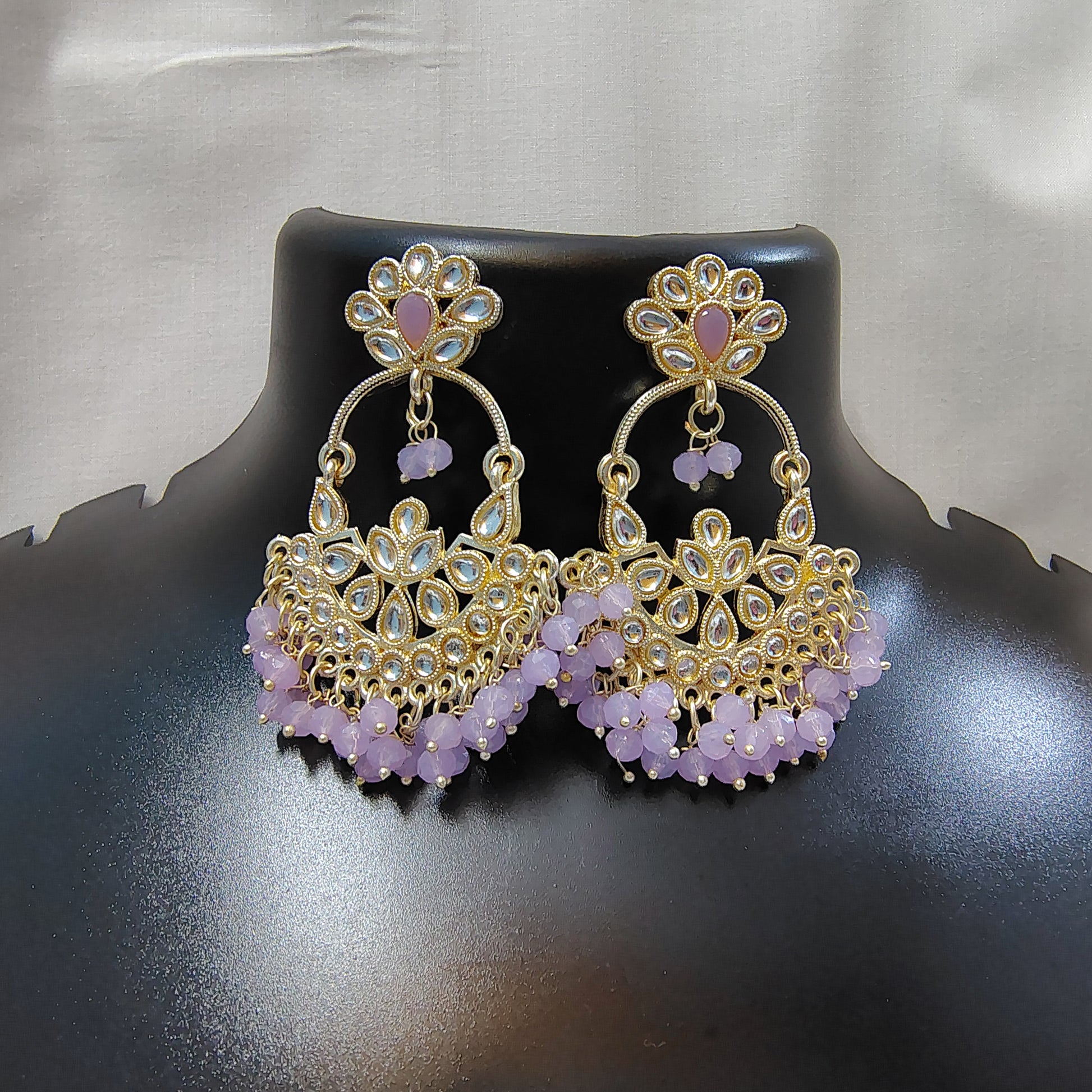 Radiance Kundan Hoops
