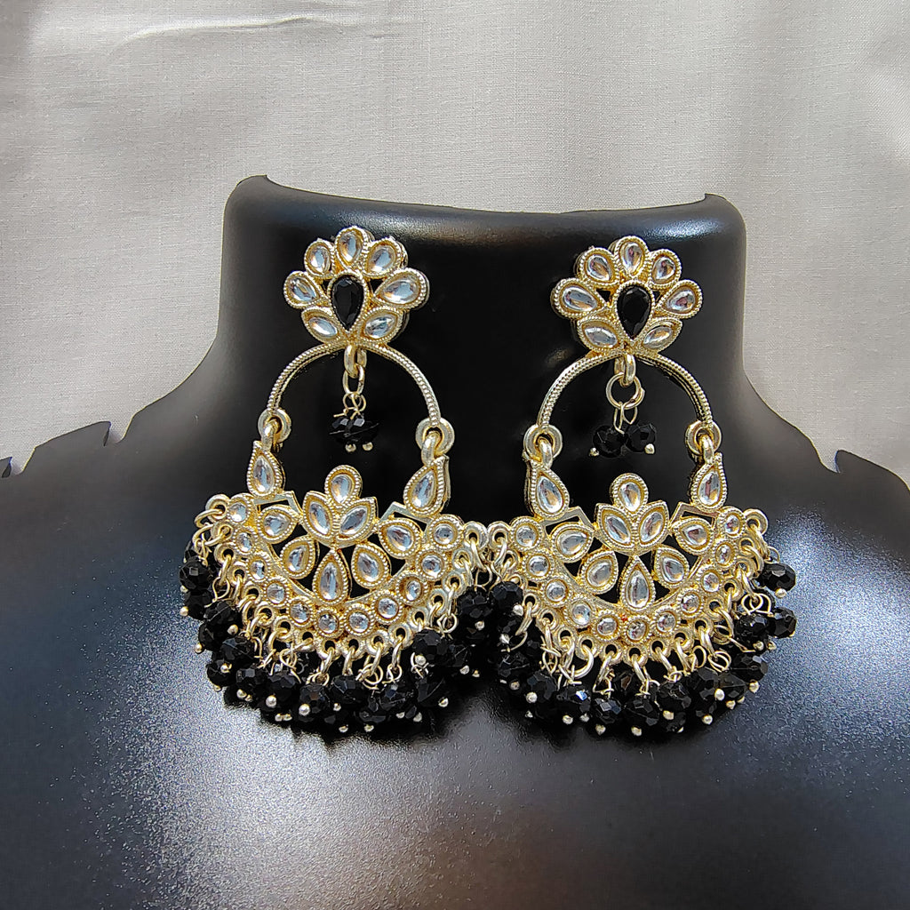 Radiance Kundan Hoops