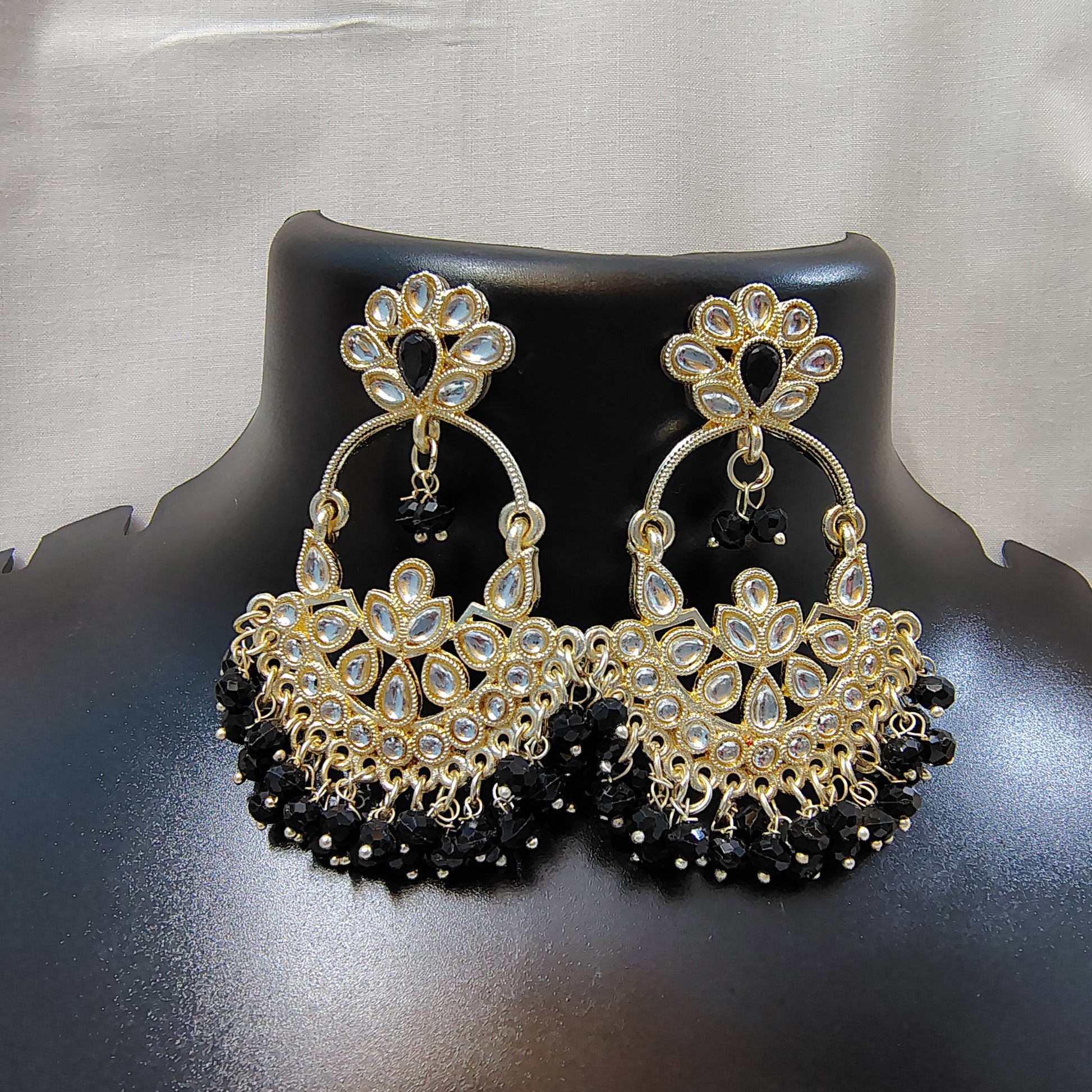 Radiance Kundan Hoops