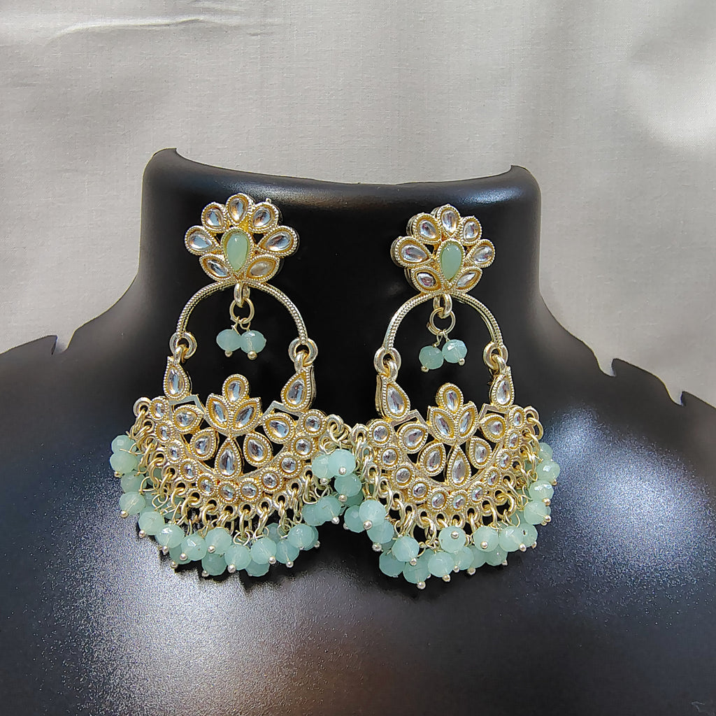 Radiance Kundan Hoops