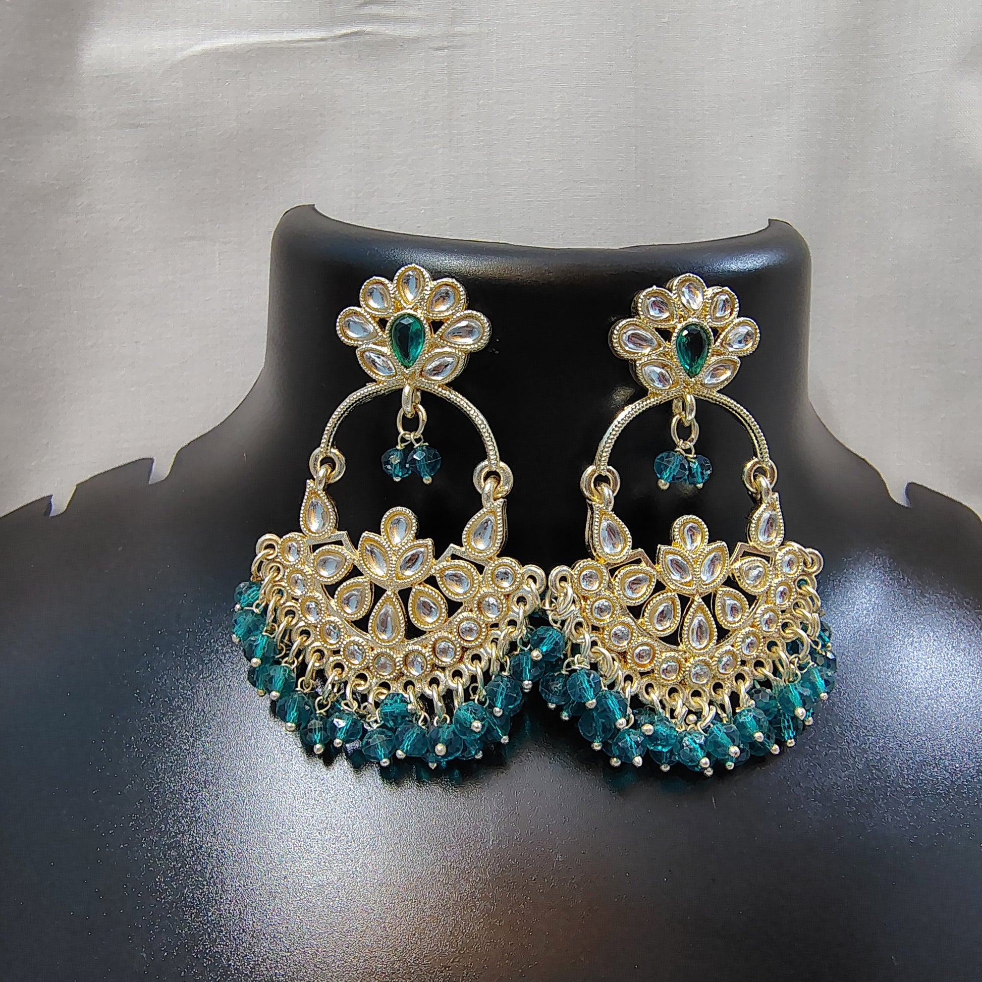 Radiance Kundan Hoops