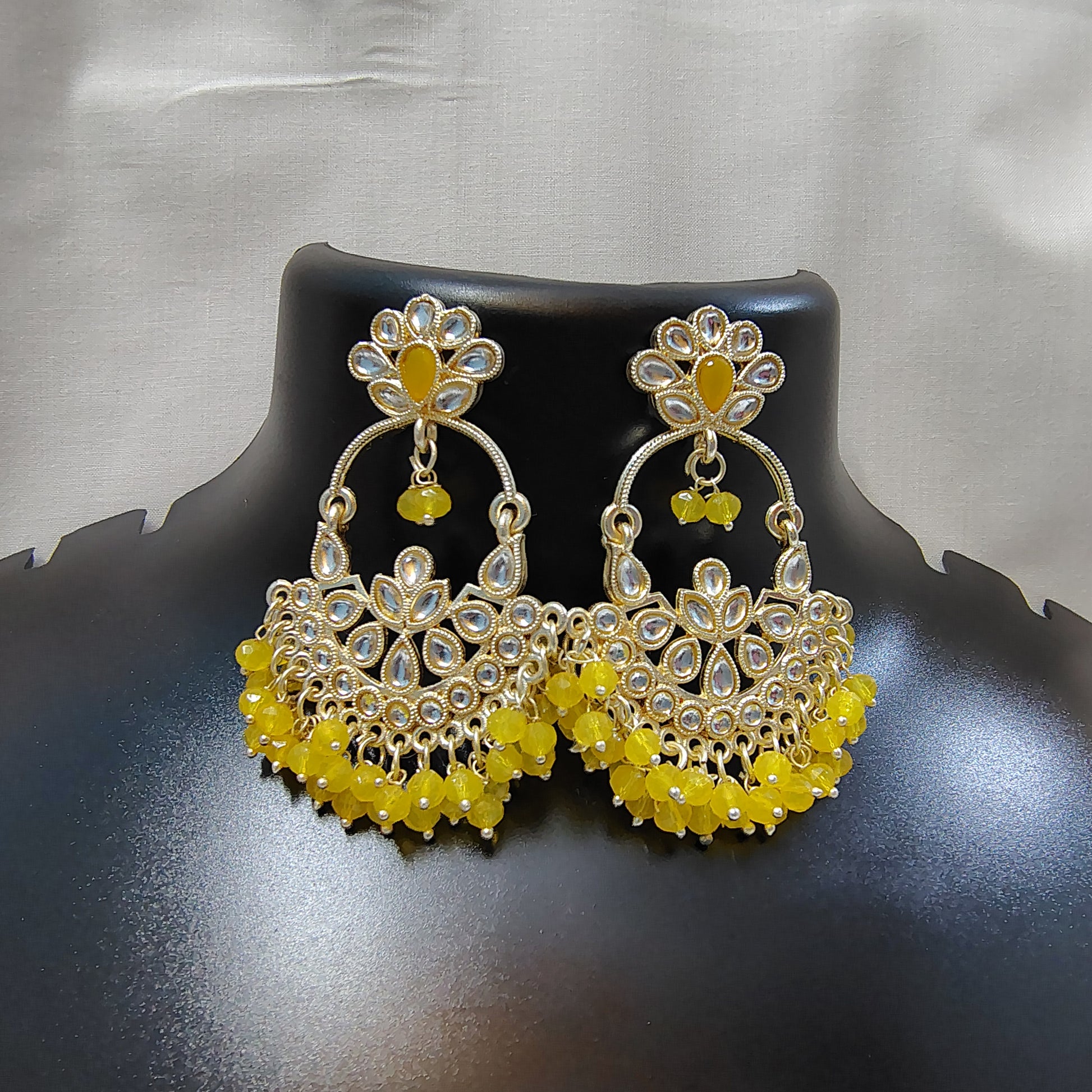 Radiance Kundan Hoops